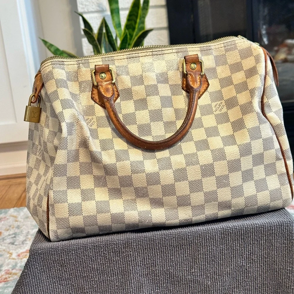 Louis Vuitton Speedy Damier 30 Azur - Picture 2 of 10